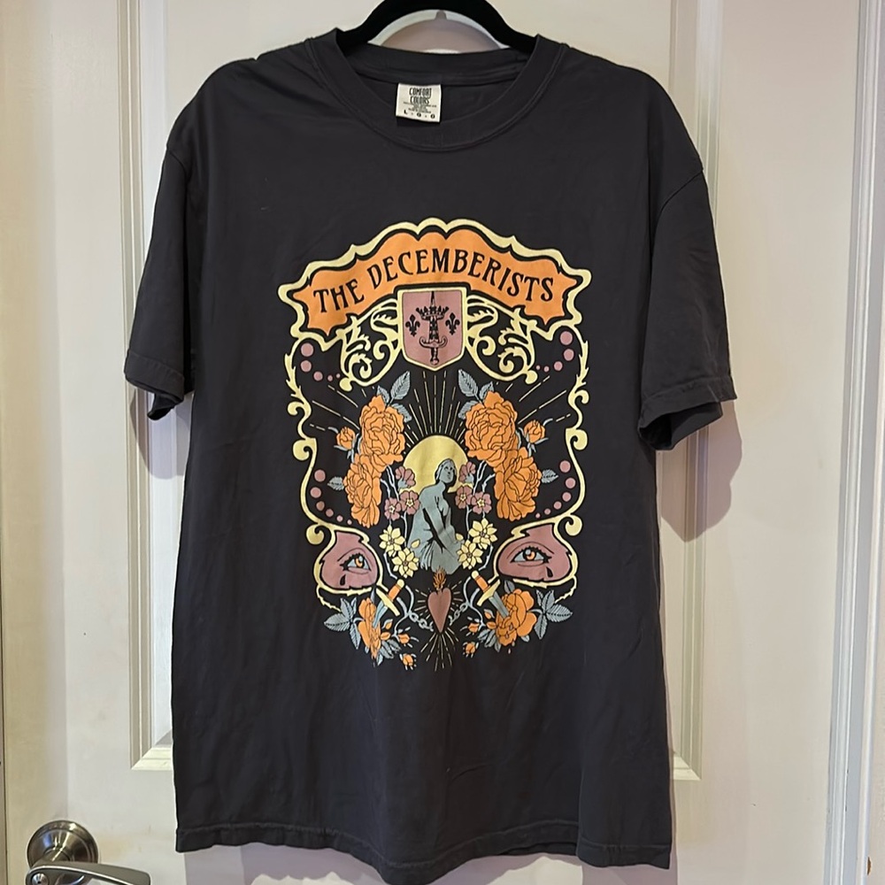 The Decemberists 2024 Tour Merch T-Shirt NWT